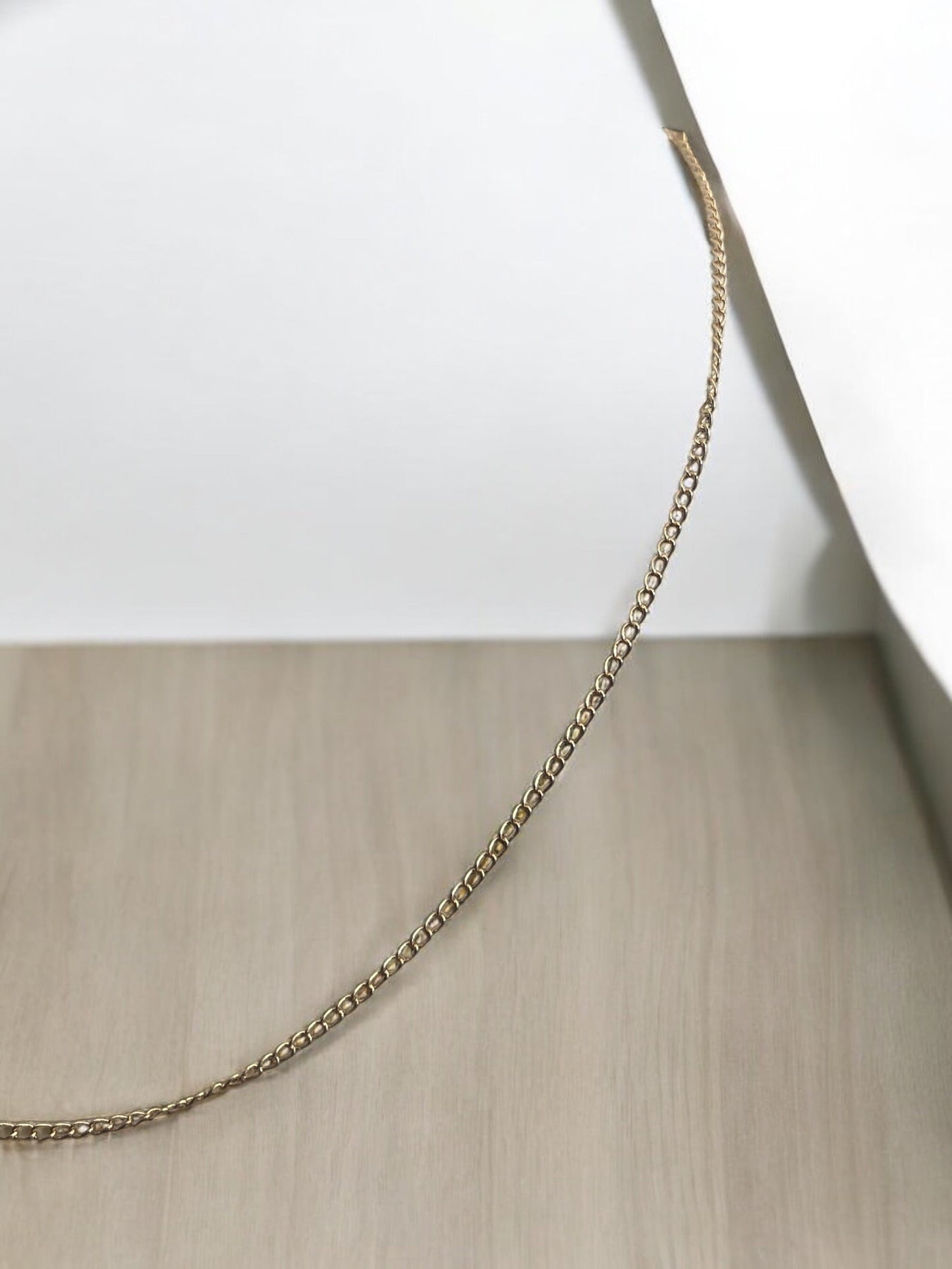 Chain Link 18k Gold Electroplated Chain