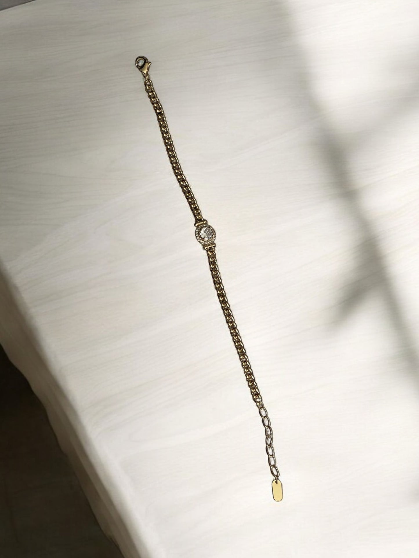 Vintage Style 14k Gold Electroplated Bracelet