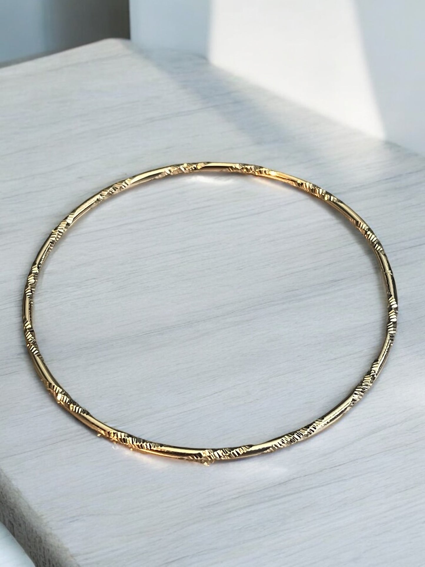 7 Day Semanario Style 14k Gold Electroplated Bracelets