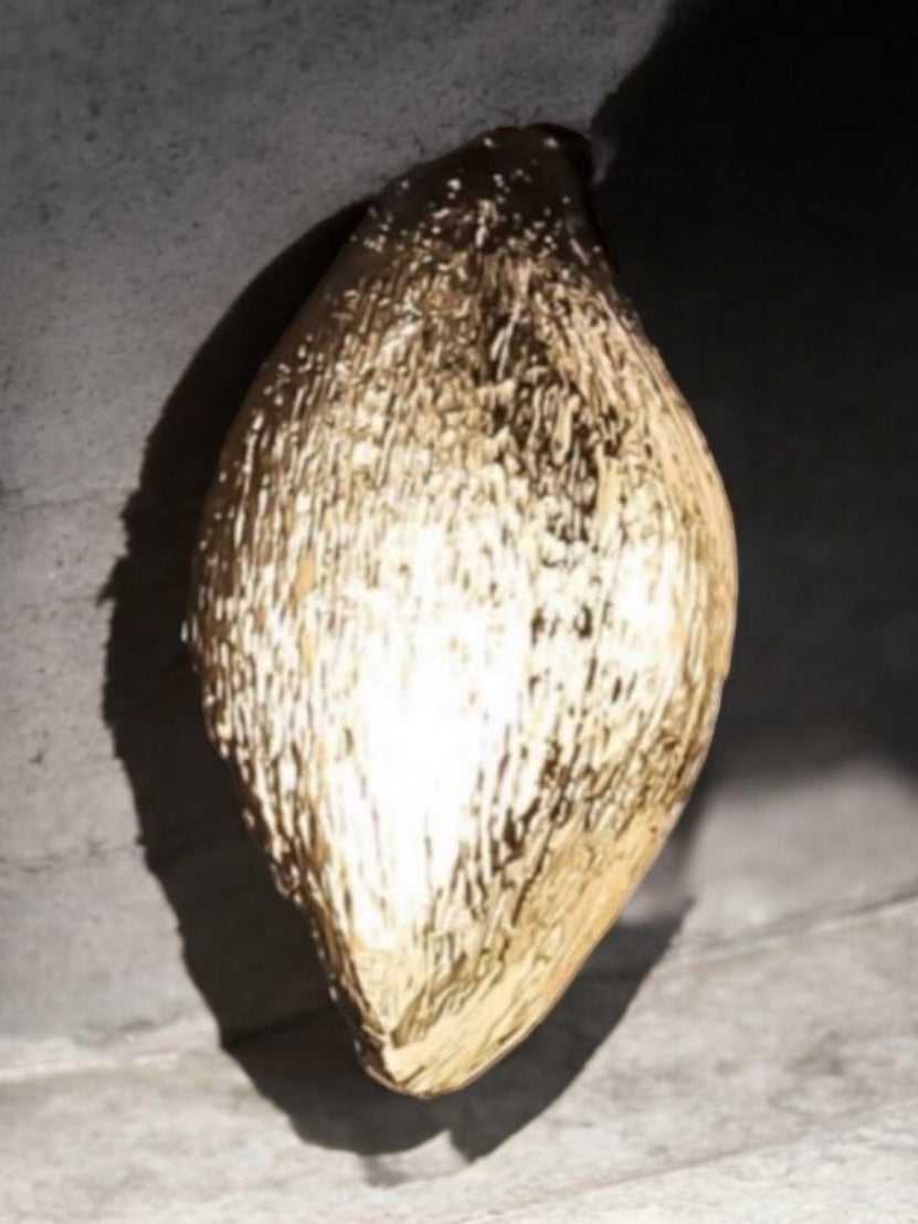 Oval Vintage Style 14k Gold Electroplated Earrings