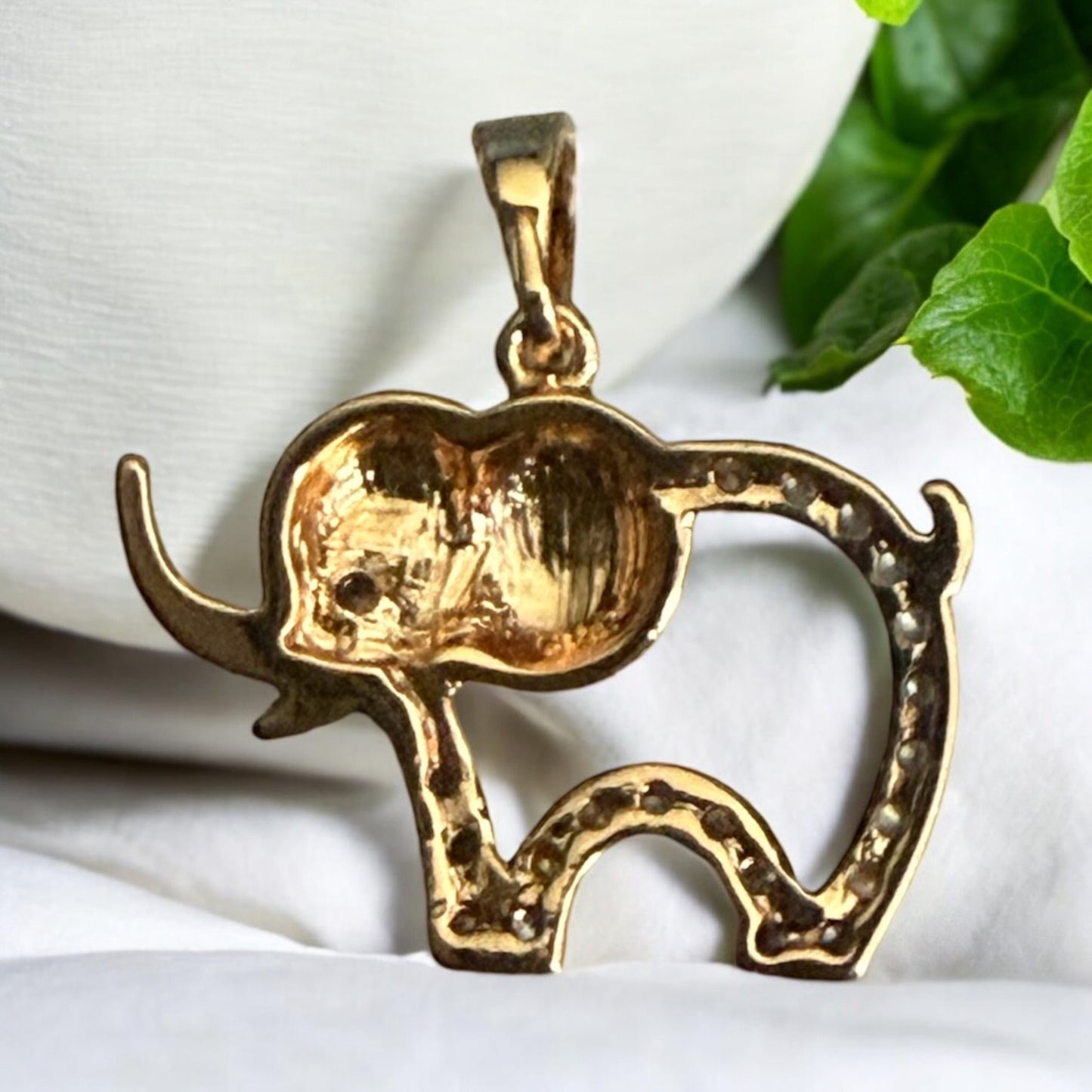 Elephant Theme 18k Gold Electroplated Set