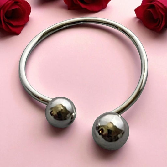 White Gold  Electroplated Ring