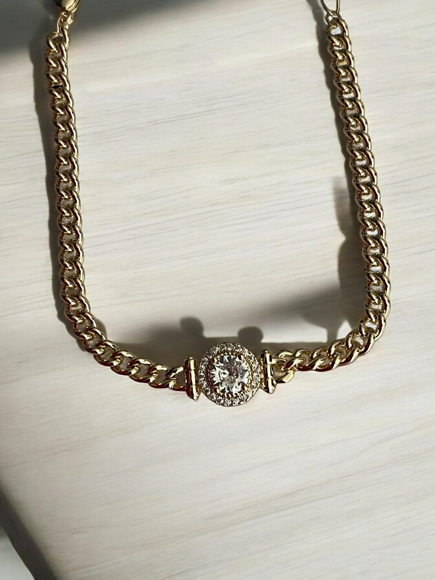 Vintage Style 14k Gold Electroplated Bracelet