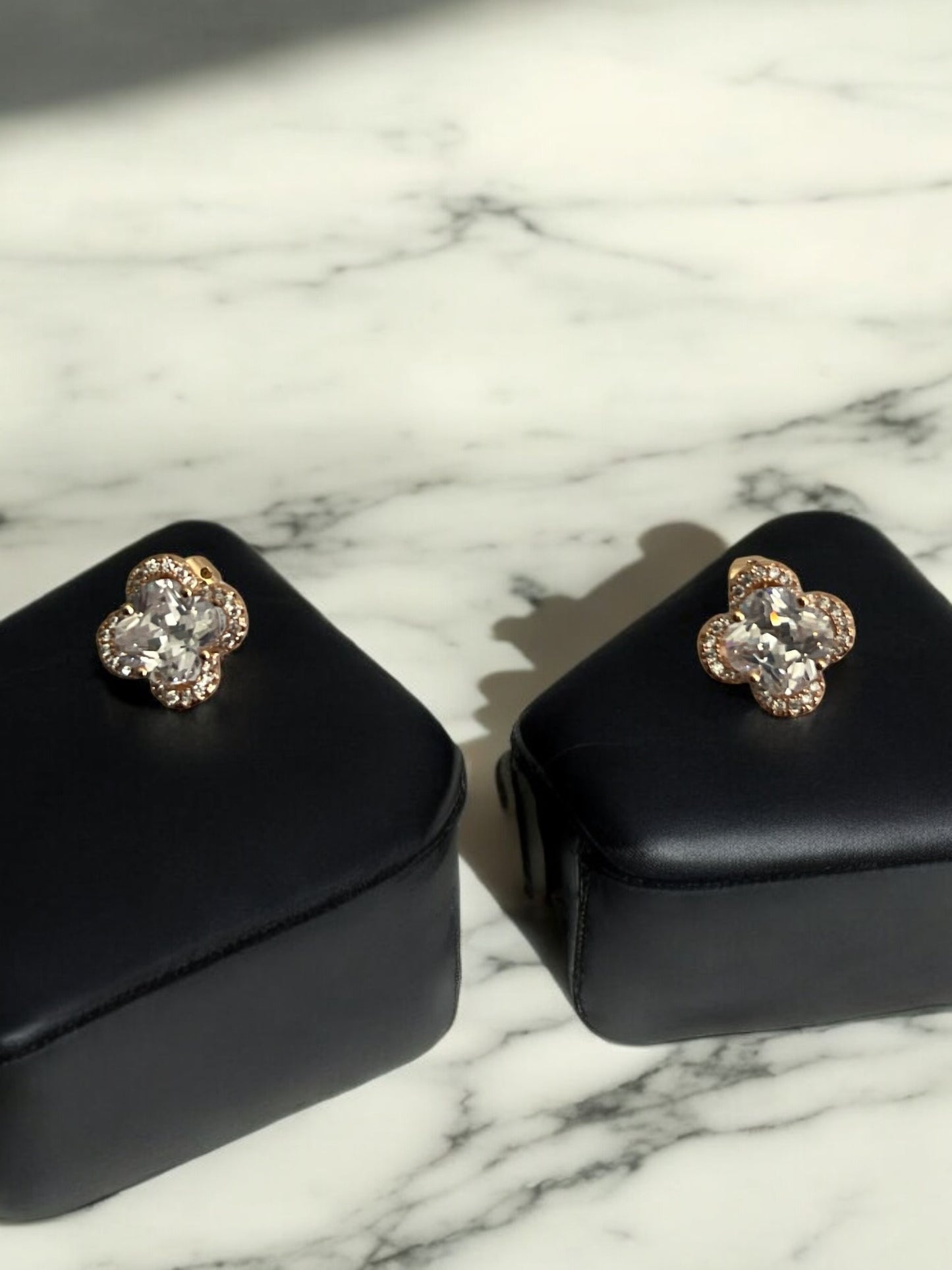 Clover Design 18k Gold Electroplated Set