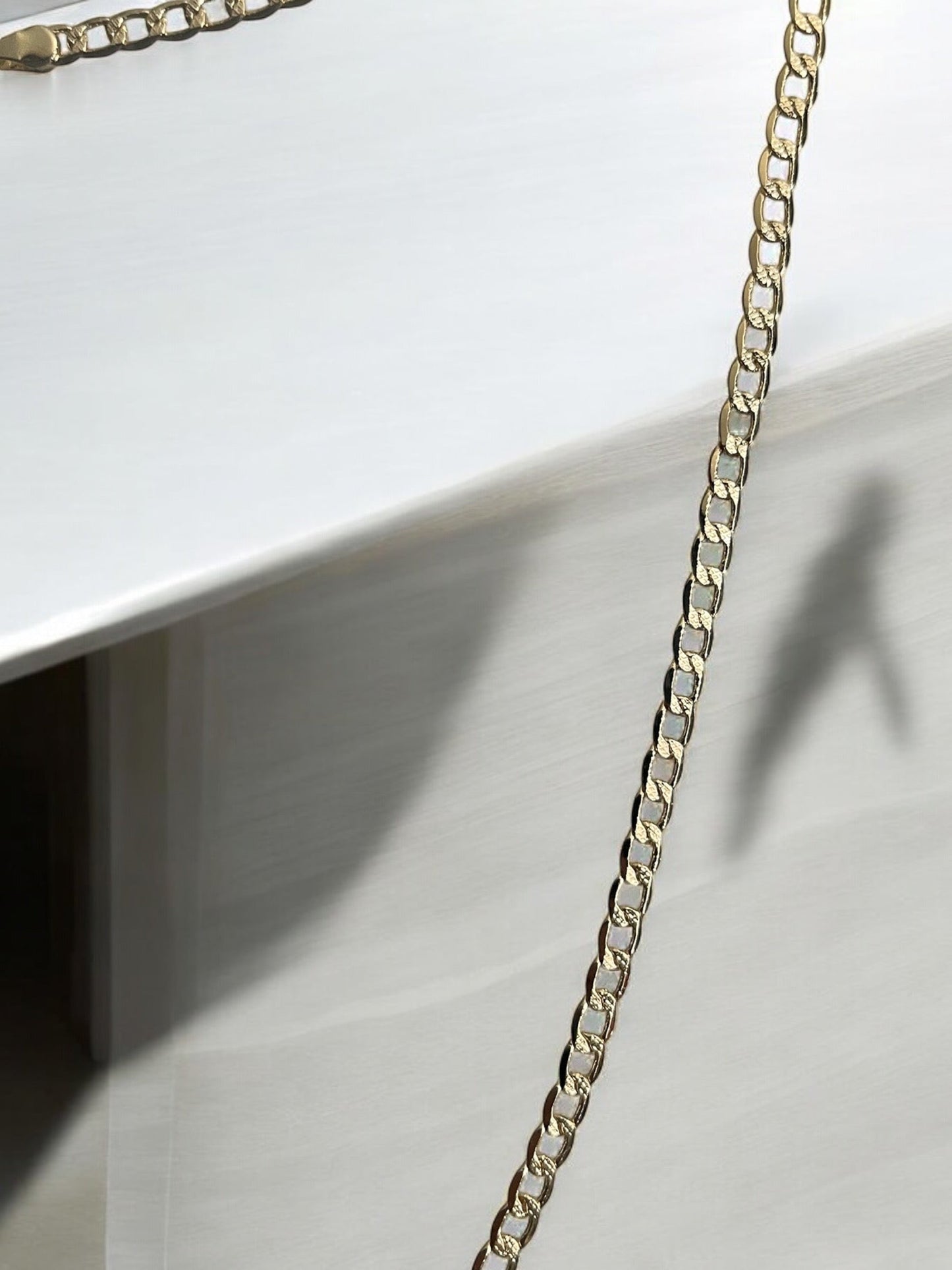 Chain Link 14k Gold Electroplated Necklace