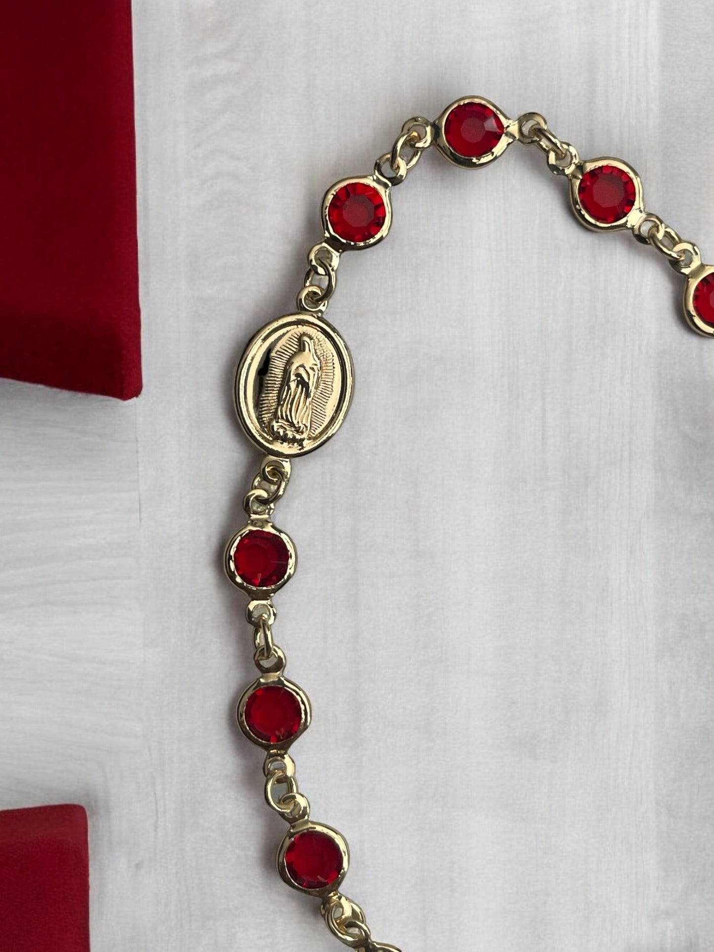 Guadalupe 14k Gold Electroplated Bracelet