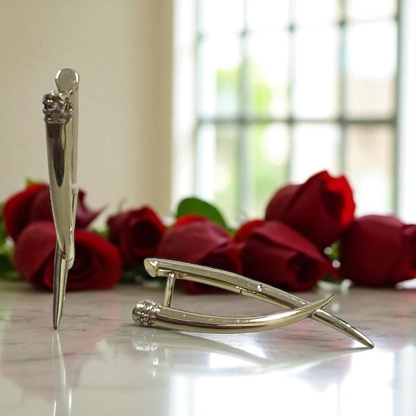 Drop and Dangle 14k Gold Electroplated Earrings