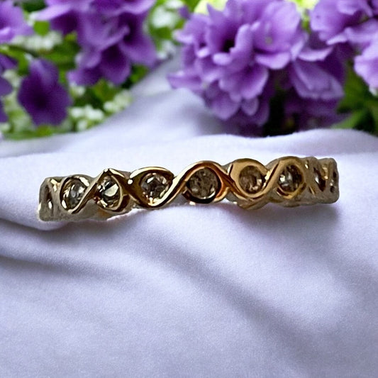 18K Gold Electroplated Band