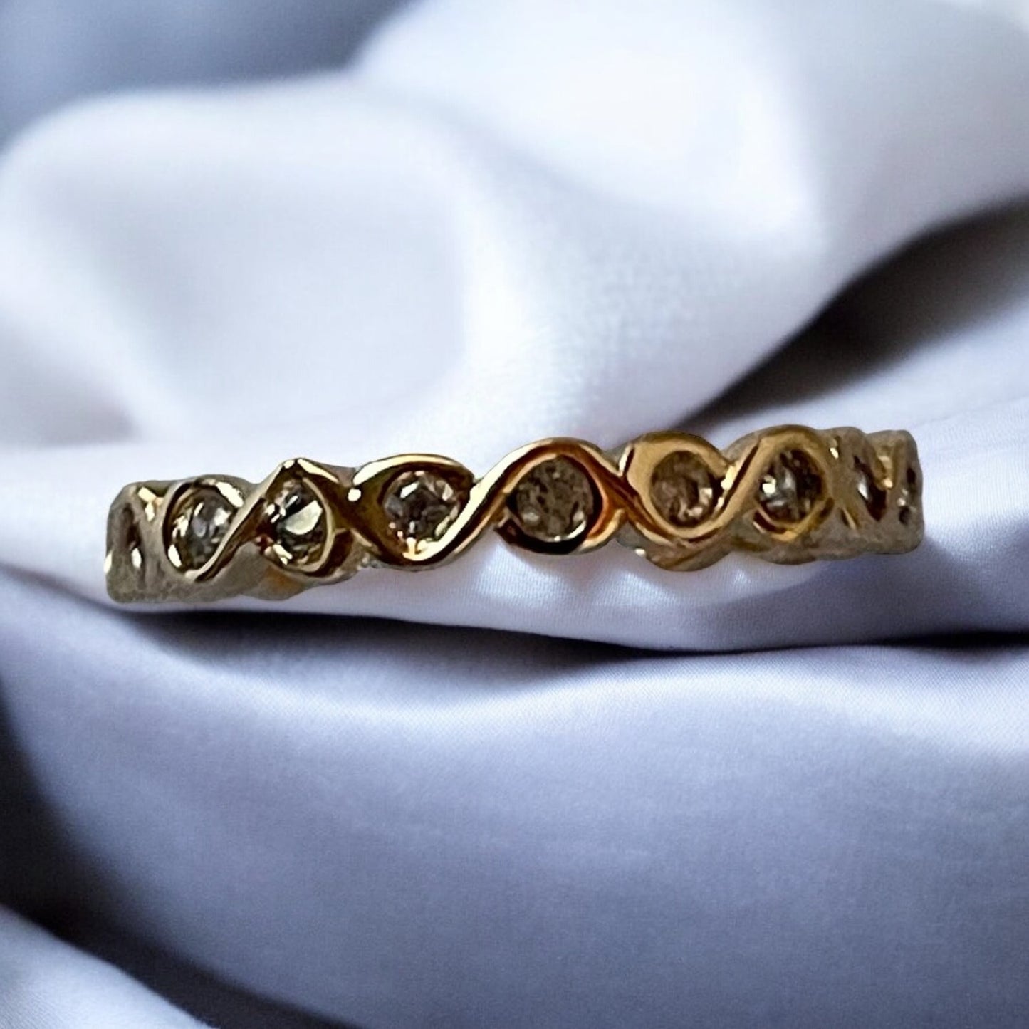 18K Gold Electroplated Band